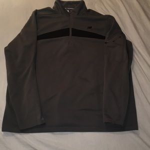 Gray and black new balance sweater